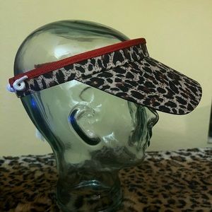Leopard Golf Visor
